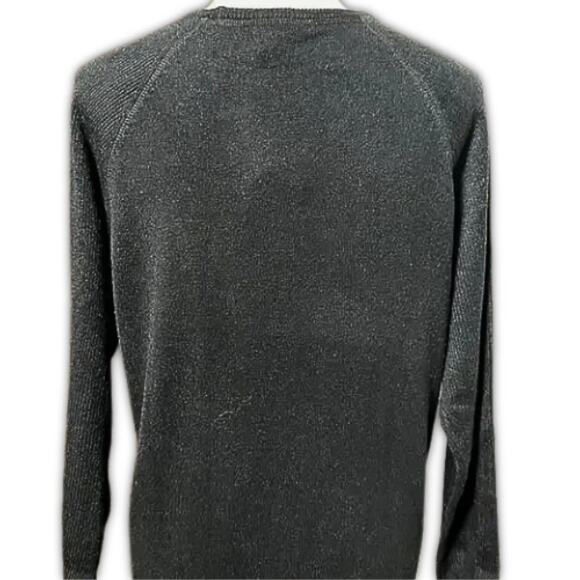 Sweet Romeo Pullover Sweater Long Sleeve Jewel Neck Side Slits Black W US S NWT - Picture 6 of 9